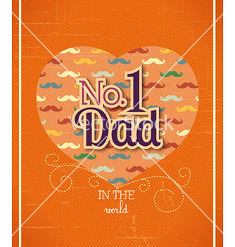 Free fathers day vector - Kostenloses vector #224975